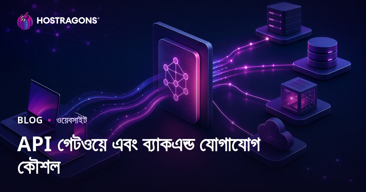 API গেটওয়ে এবং ব্যাকএন্ড যোগাযোগ কৌশল