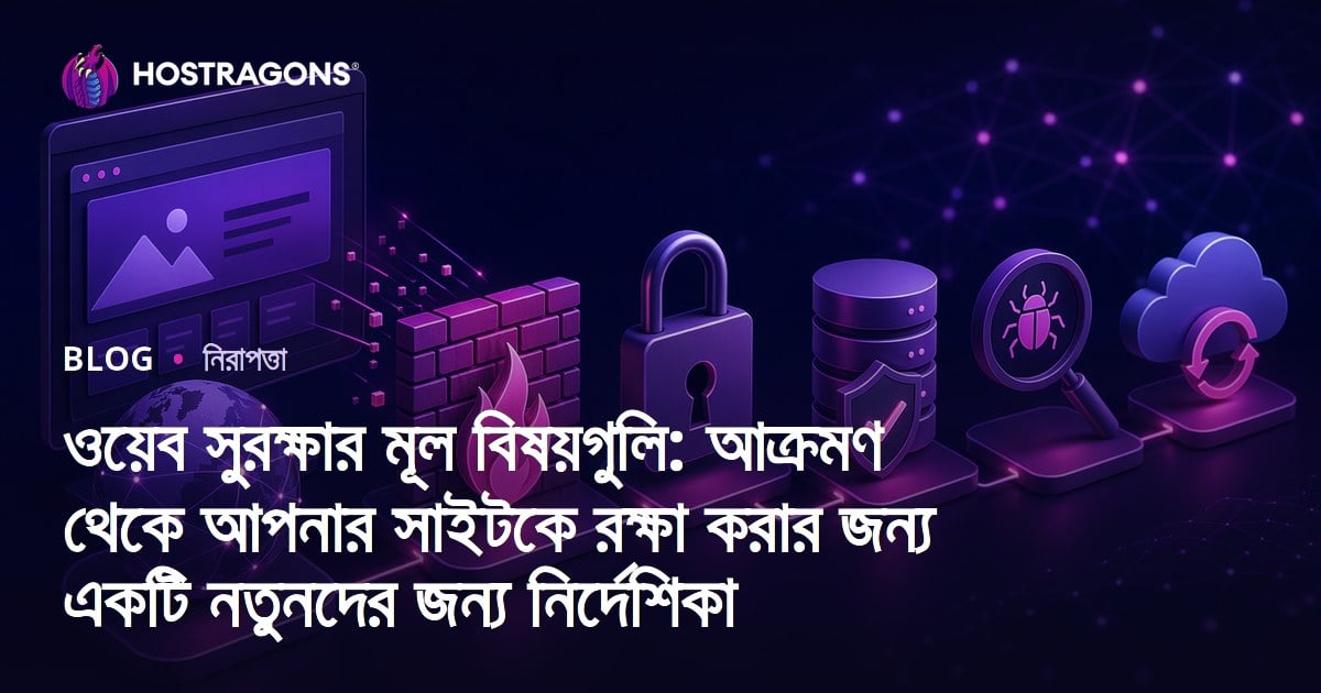 ওয়েব সুরক্ষার মূল বিষয়গুলি: আক্রমণ থেকে আপনার সাইটকে রক্ষা করার জন্য একটি নতুনদের জন্য নির্দেশিকা
