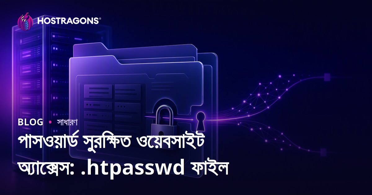 পাসওয়ার্ড সুরক্ষিত ওয়েবসাইট অ্যাক্সেস: .htpasswd ফাইল