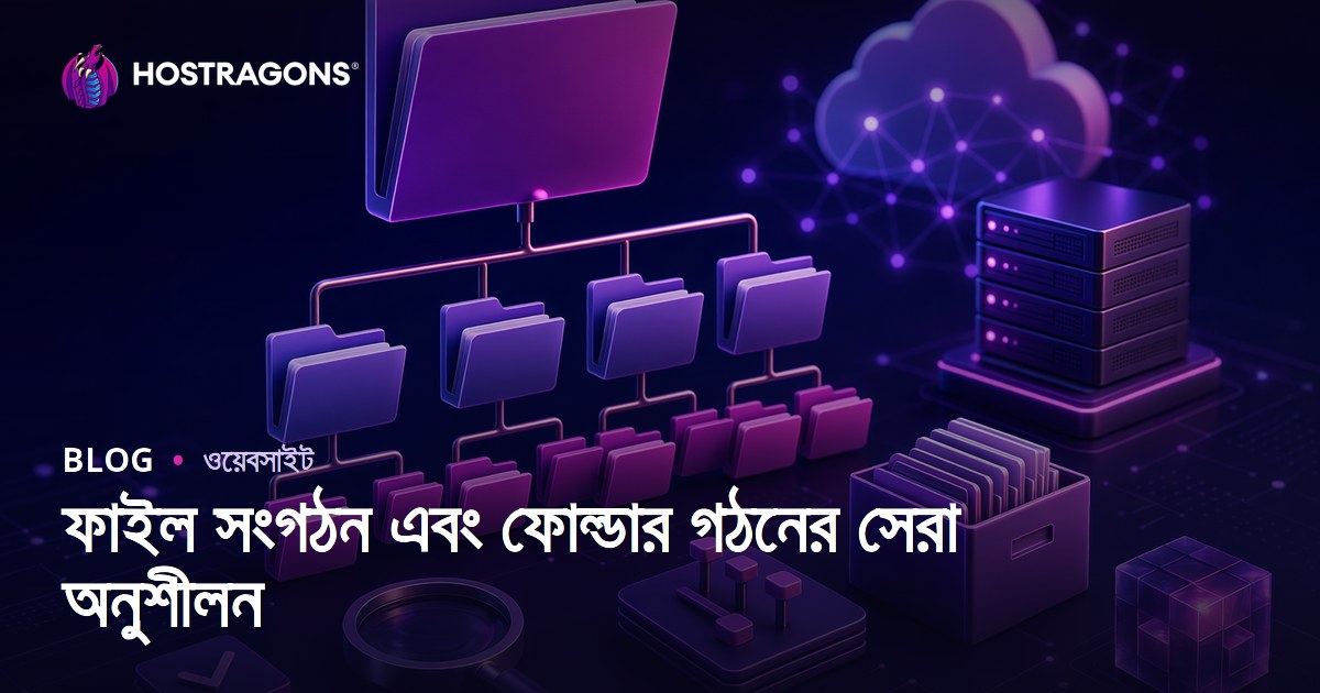 ফাইল সংগঠন এবং ফোল্ডার গঠনের সেরা অনুশীলন