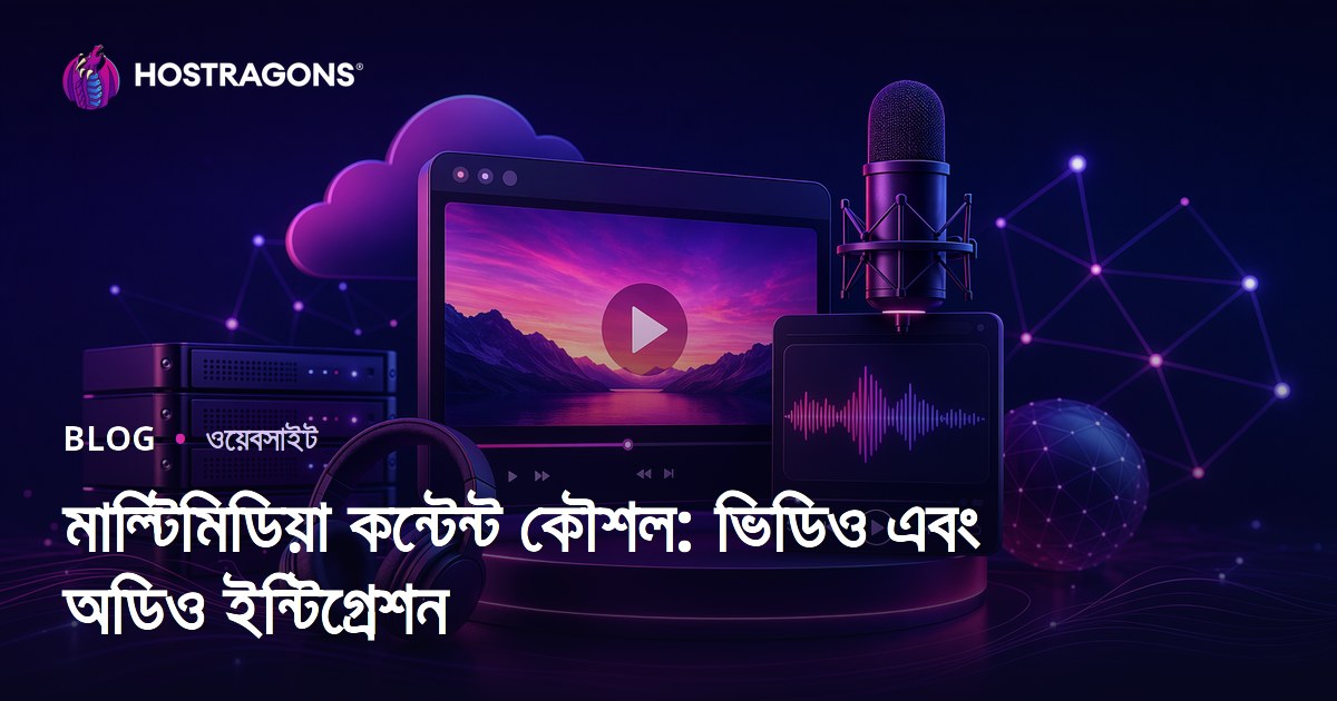 মাল্টিমিডিয়া কন্টেন্ট কৌশল: ভিডিও এবং অডিও ইন্টিগ্রেশন