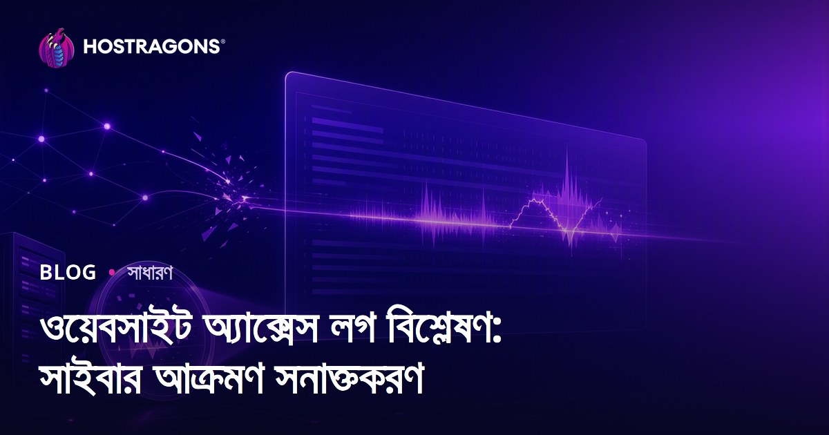 ওয়েবসাইট অ্যাক্সেস লগ বিশ্লেষণ: সাইবার আক্রমণ সনাক্তকরণ