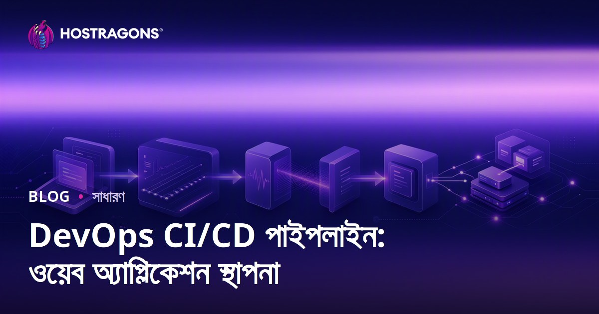 DevOps CI/CD পাইপলাইন: ওয়েব অ্যাপ্লিকেশন স্থাপনা