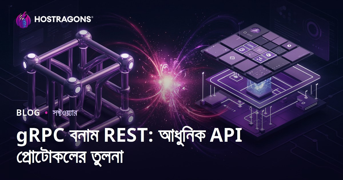gRPC বনাম REST: আধুনিক API প্রোটোকলের তুলনা
