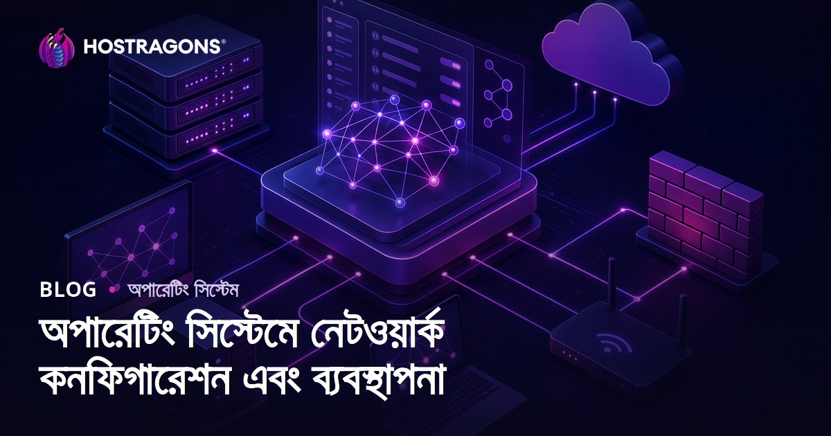 অপারেটিং সিস্টেমে নেটওয়ার্ক কনফিগারেশন এবং ব্যবস্থাপনা
