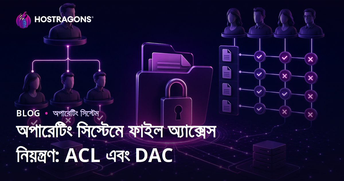 অপারেটিং সিস্টেমে ফাইল অ্যাক্সেস নিয়ন্ত্রণ: ACL এবং DAC