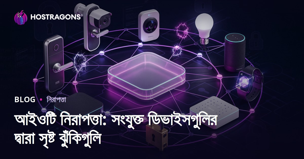 আইওটি নিরাপত্তা: সংযুক্ত ডিভাইসগুলির দ্বারা সৃষ্ট ঝুঁকিগুলি