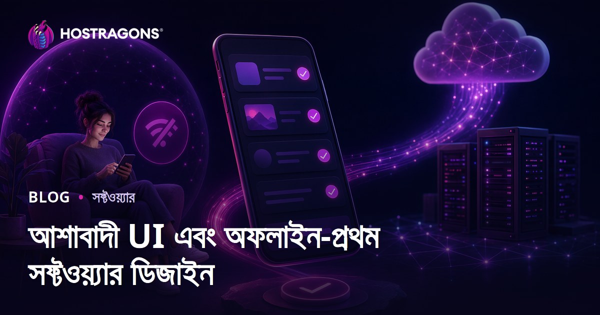 আশাবাদী UI এবং অফলাইন-প্রথম সফ্টওয়্যার ডিজাইন