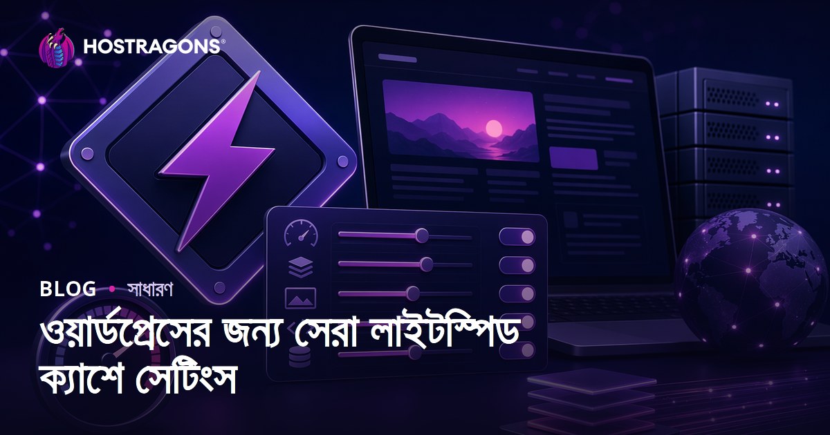 ওয়ার্ডপ্রেসের জন্য সেরা লাইটস্পিড ক্যাশে সেটিংস