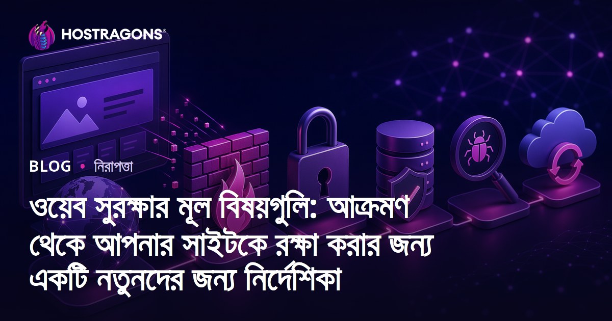 ওয়েব সুরক্ষার মূল বিষয়গুলি: আক্রমণ থেকে আপনার সাইটকে রক্ষা করার জন্য একটি নতুনদের জন্য নির্দেশিকা