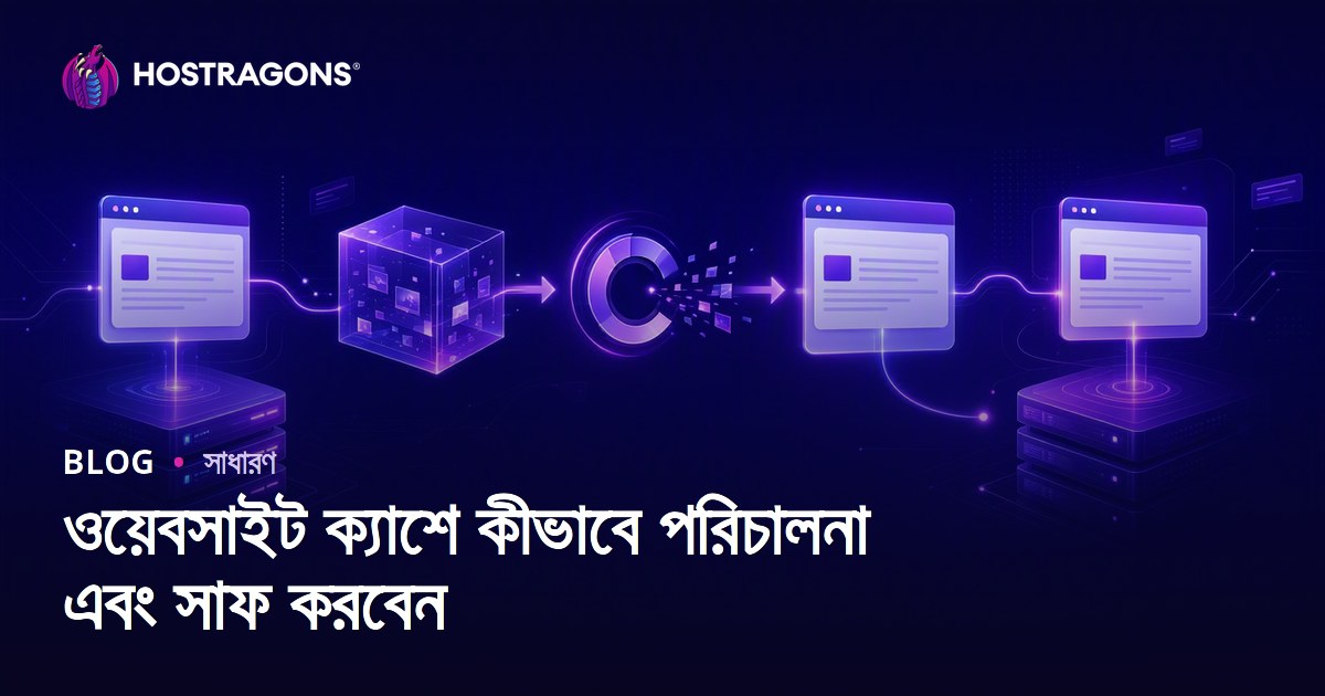 ওয়েবসাইট ক্যাশে কীভাবে পরিচালনা এবং সাফ করবেন
