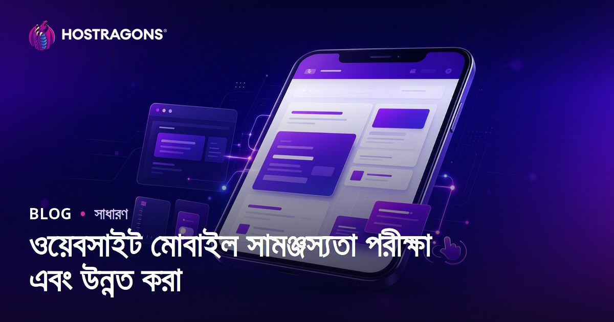 ওয়েবসাইট মোবাইল সামঞ্জস্যতা পরীক্ষা এবং উন্নত করা