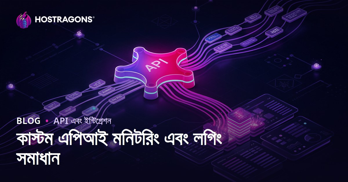 কাস্টম এপিআই মনিটরিং এবং লগিং সমাধান
