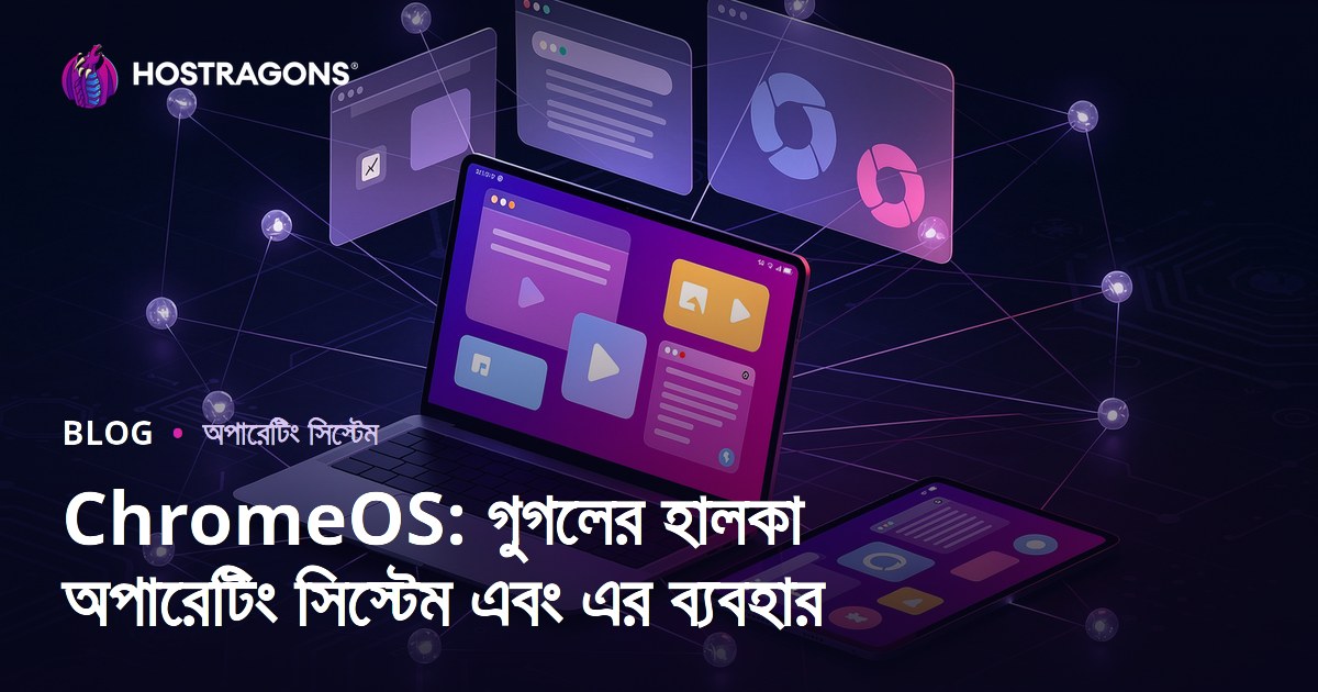 ChromeOS: গুগলের হালকা অপারেটিং সিস্টেম এবং এর ব্যবহার