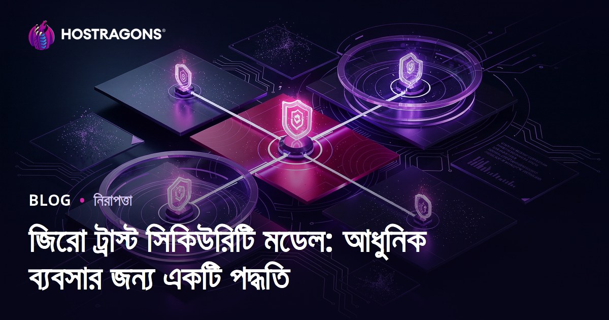 জিরো ট্রাস্ট সিকিউরিটি মডেল: আধুনিক ব্যবসার জন্য একটি পদ্ধতি