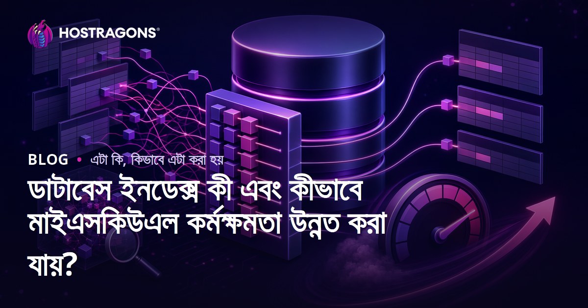 ডাটাবেস ইনডেক্স কী এবং কীভাবে মাইএসকিউএল কর্মক্ষমতা উন্নত করা যায়?