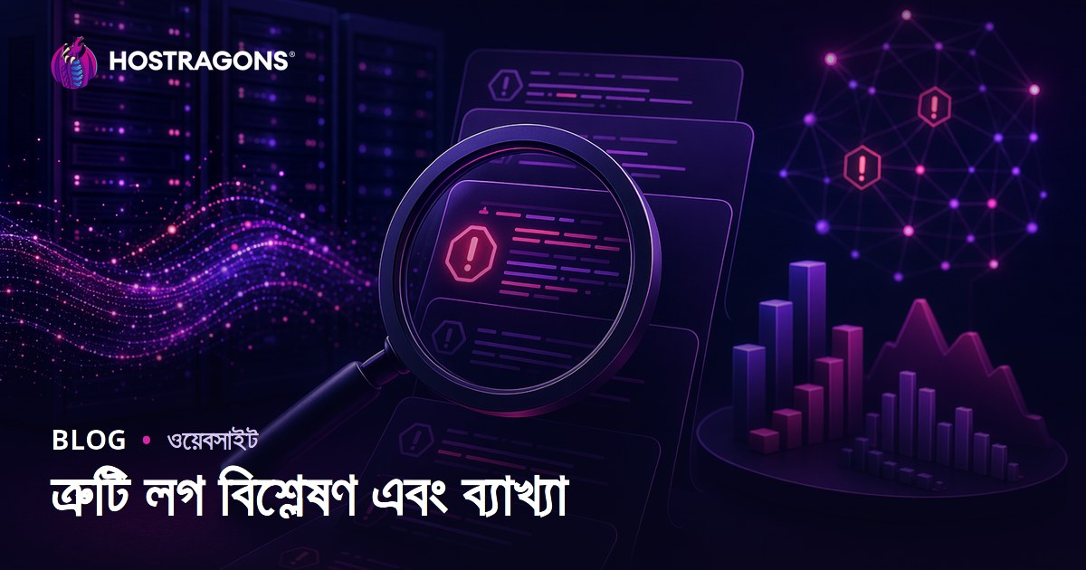 ত্রুটি লগ বিশ্লেষণ এবং ব্যাখ্যা