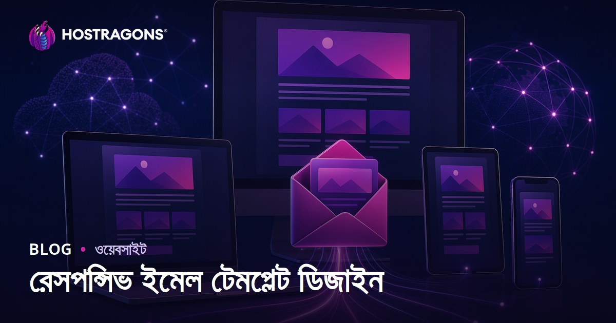 রেসপন্সিভ ইমেল টেমপ্লেট ডিজাইন