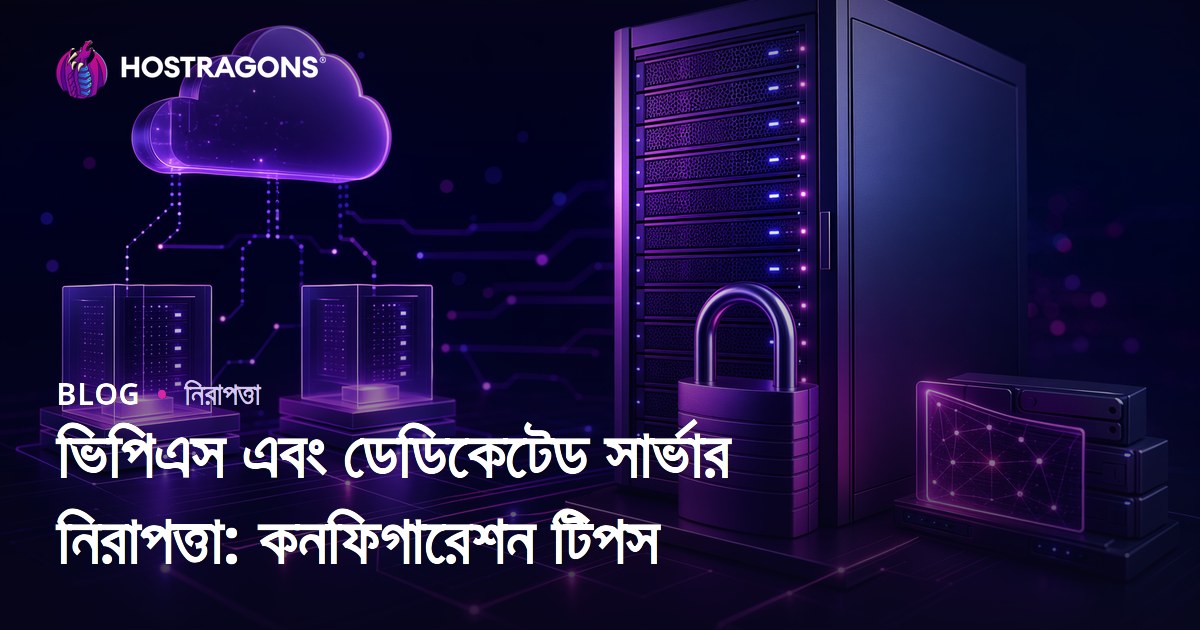 ভিপিএস এবং ডেডিকেটেড সার্ভার নিরাপত্তা: কনফিগারেশন টিপস