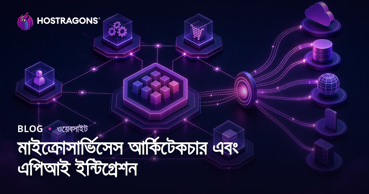 মাইক্রোসার্ভিসেস আর্কিটেকচার এবং এপিআই ইন্টিগ্রেশন