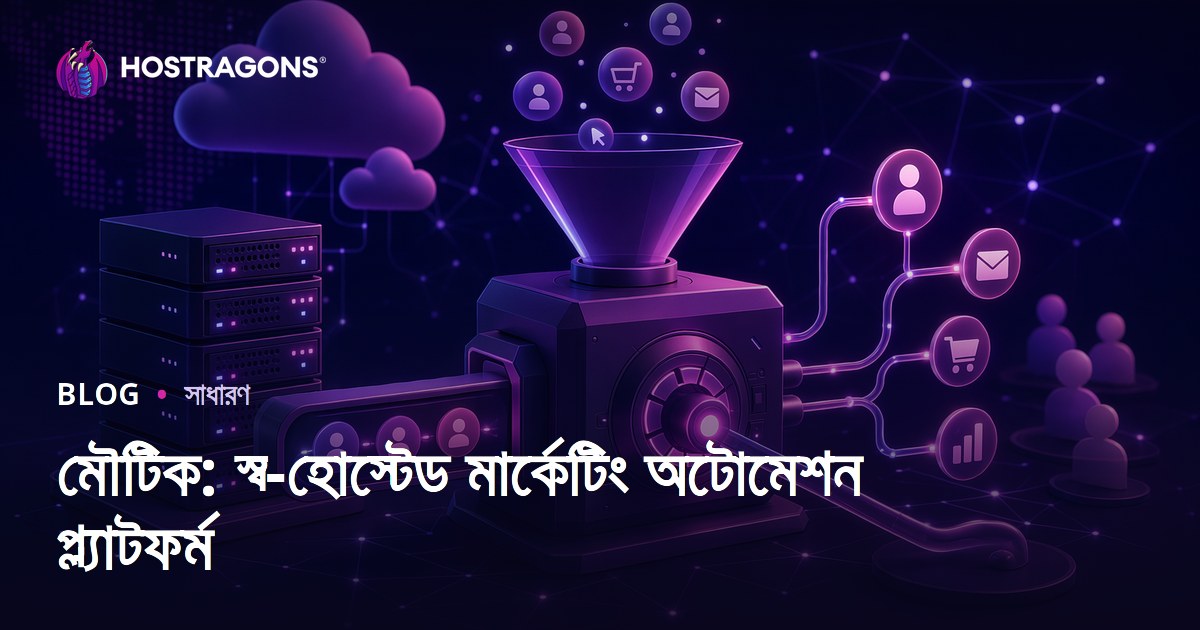 মৌটিক: স্ব-হোস্টেড মার্কেটিং অটোমেশন প্ল্যাটফর্ম