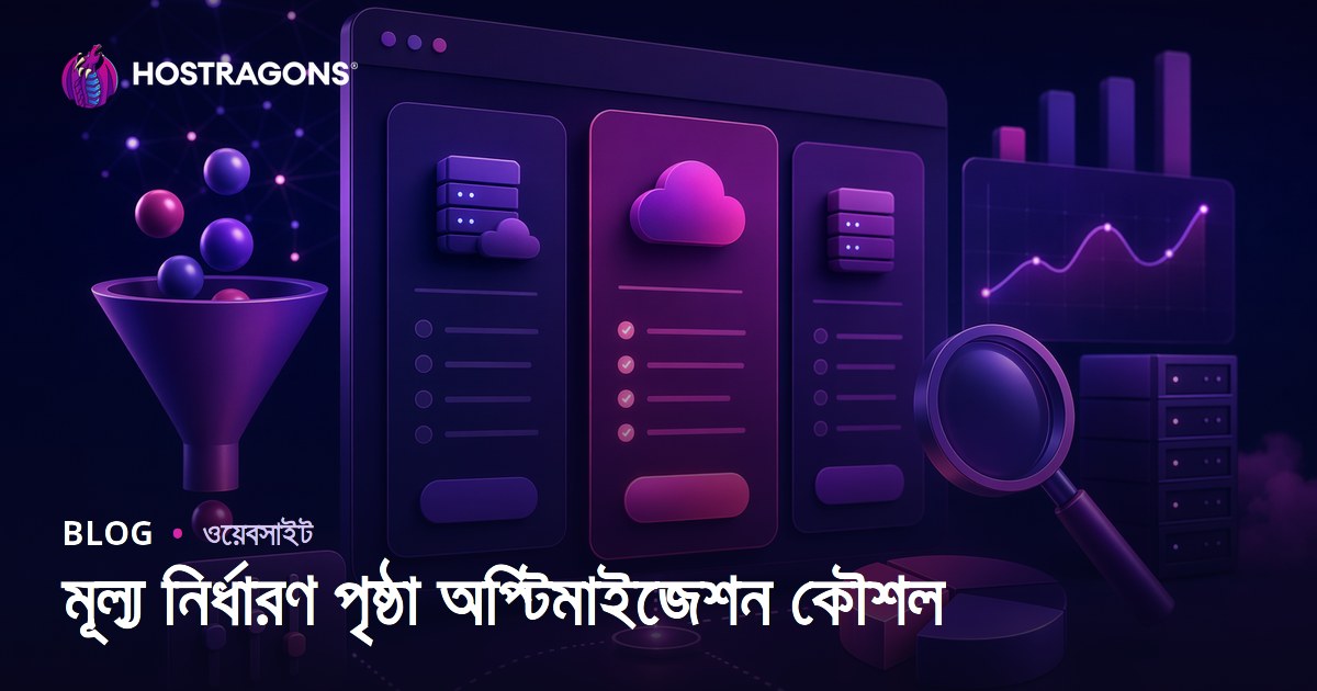 মূল্য নির্ধারণ পৃষ্ঠা অপ্টিমাইজেশন কৌশল