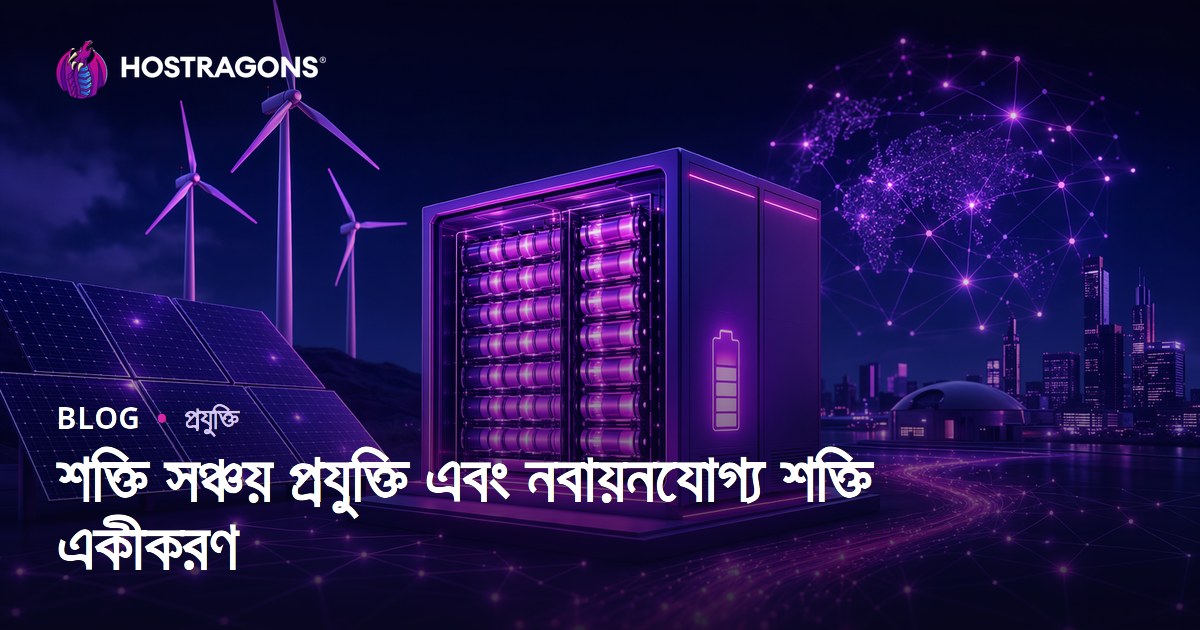 শক্তি সঞ্চয় প্রযুক্তি এবং নবায়নযোগ্য শক্তি একীকরণ