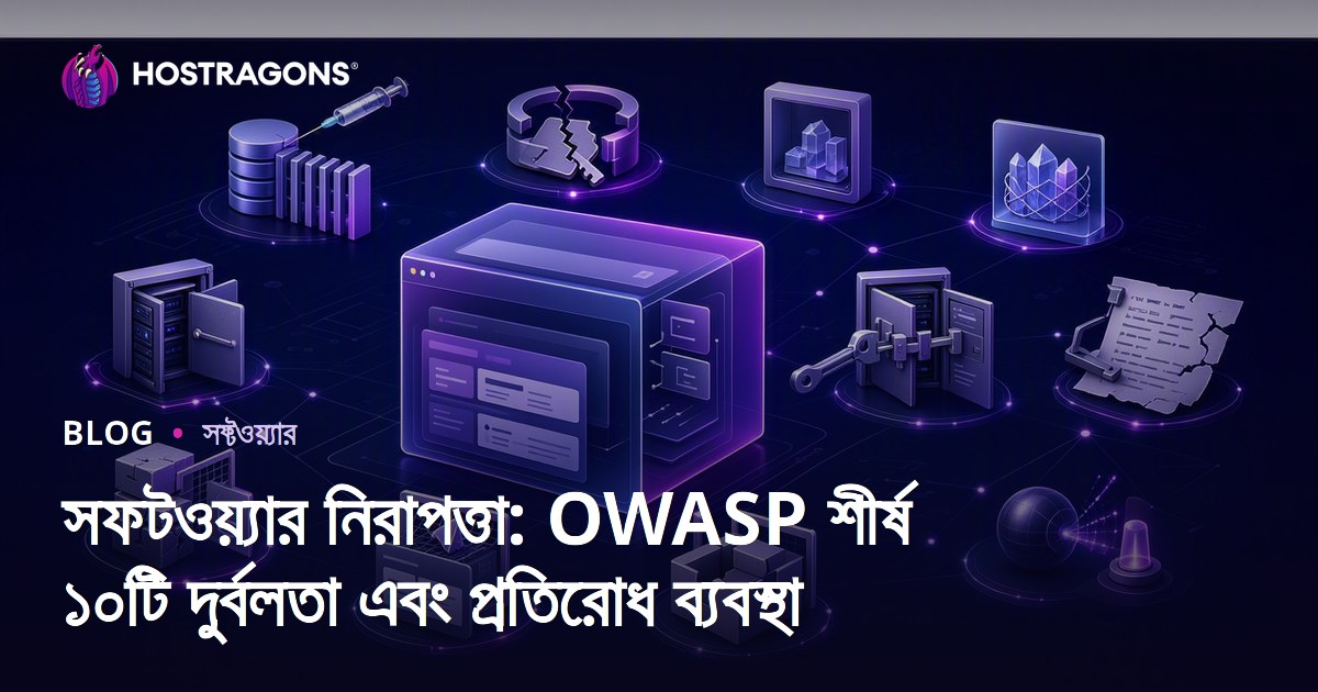 সফটওয়্যার নিরাপত্তা: OWASP শীর্ষ ১০টি দুর্বলতা এবং প্রতিরোধ ব্যবস্থা