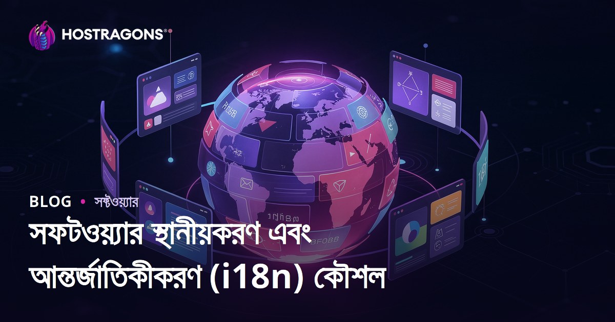 সফটওয়্যার স্থানীয়করণ এবং আন্তর্জাতিকীকরণ (i18n) কৌশল