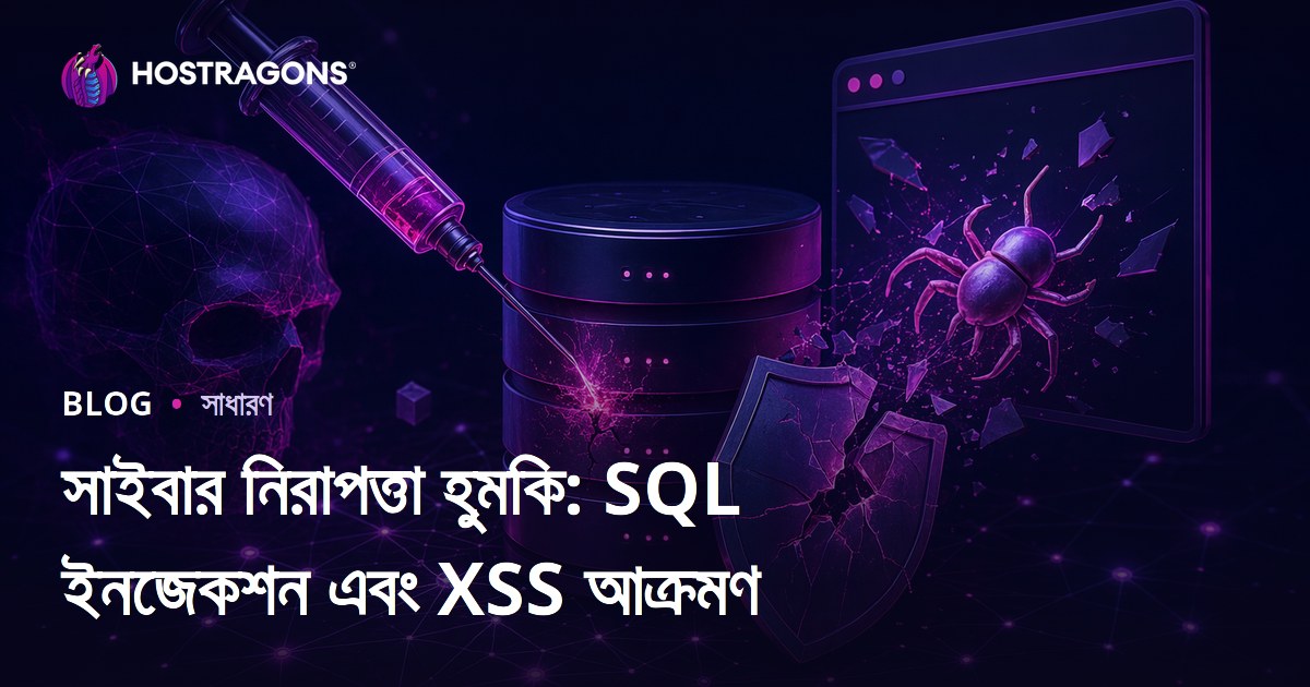 সাইবার নিরাপত্তা হুমকি: SQL ইনজেকশন এবং XSS আক্রমণ