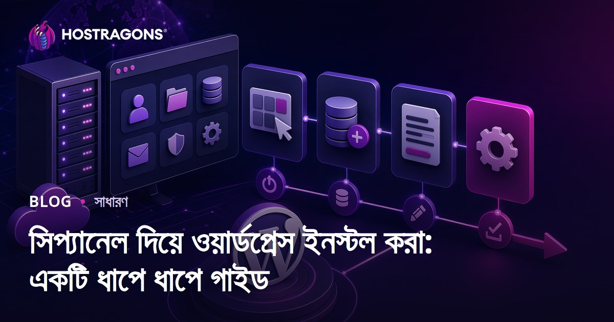 সিপ্যানেল দিয়ে ওয়ার্ডপ্রেস ইনস্টল করা: একটি ধাপে ধাপে গাইড