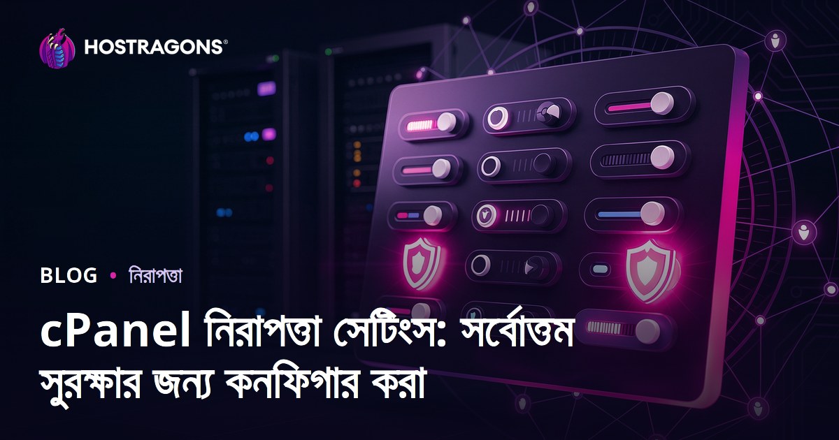 cPanel নিরাপত্তা সেটিংস: সর্বোত্তম সুরক্ষার জন্য কনফিগার করা