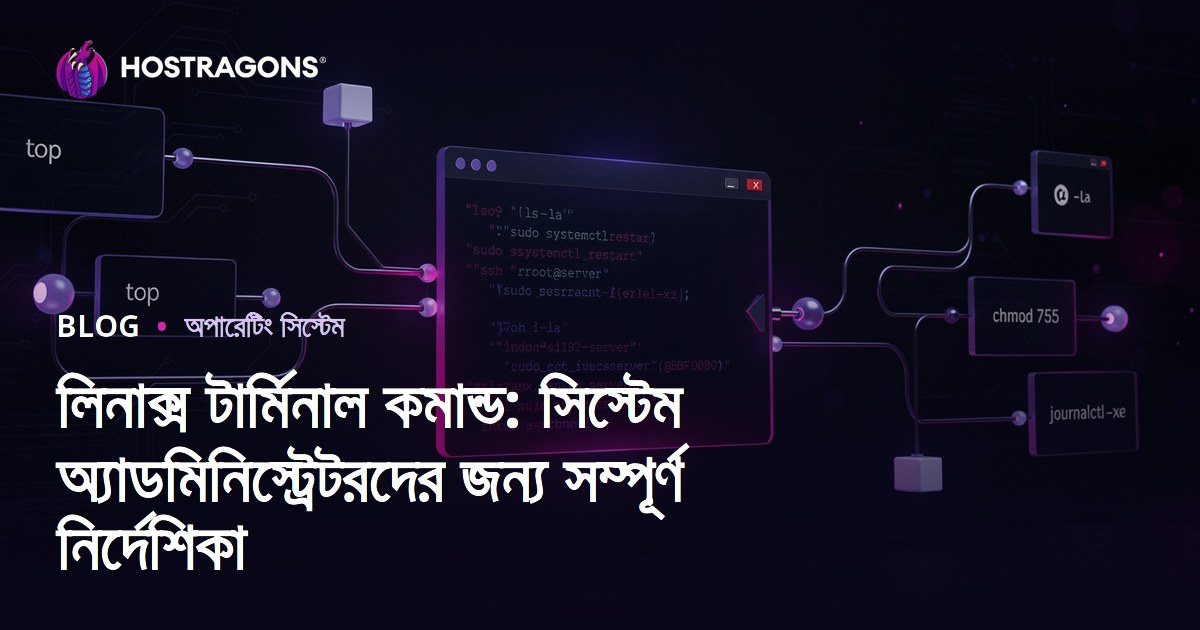 লিনাক্স টার্মিনাল কমান্ড: সিস্টেম অ্যাডমিনিস্ট্রেটরদের জন্য সম্পূর্ণ নির্দেশিকা