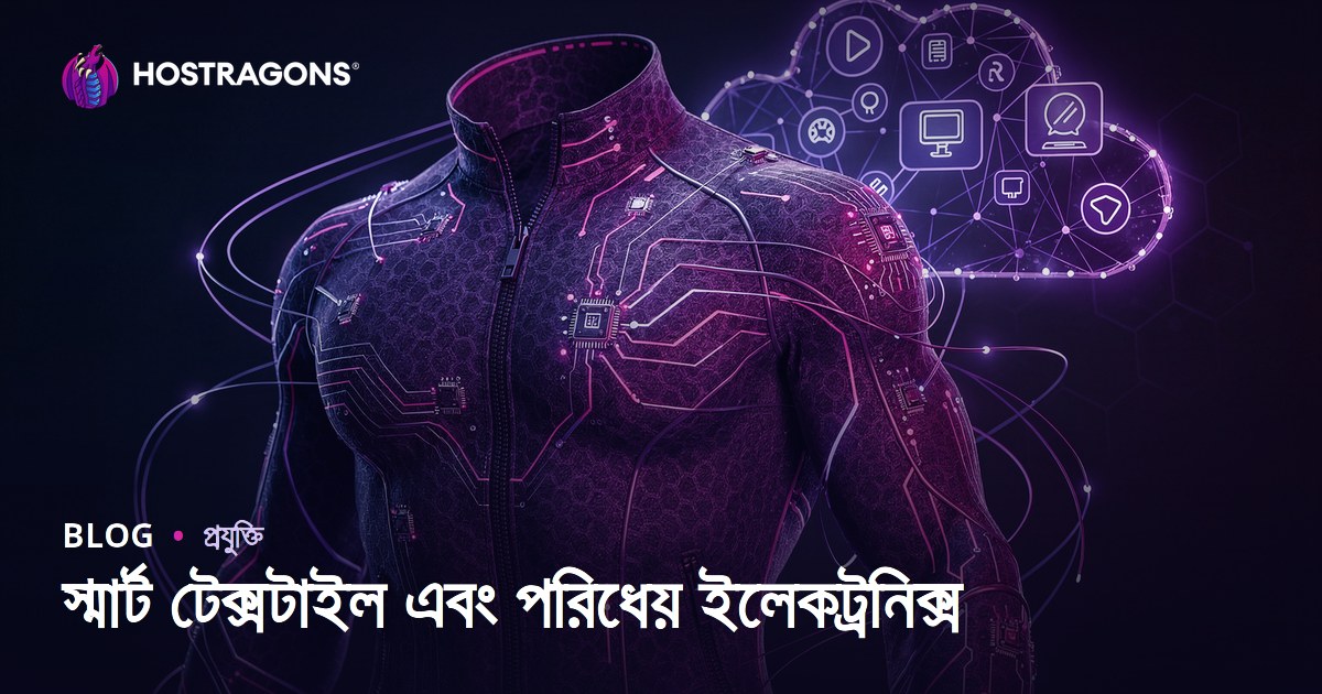 স্মার্ট টেক্সটাইল এবং পরিধেয় ইলেকট্রনিক্স