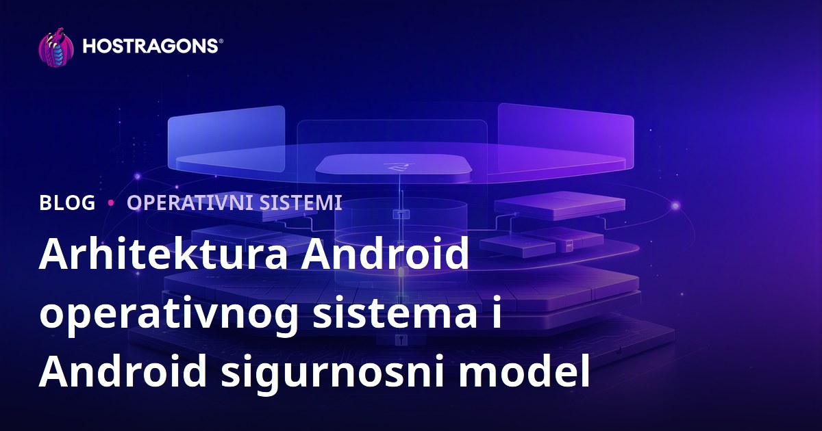 Arhitektura Android operativnog sistema i Android sigurnosni model