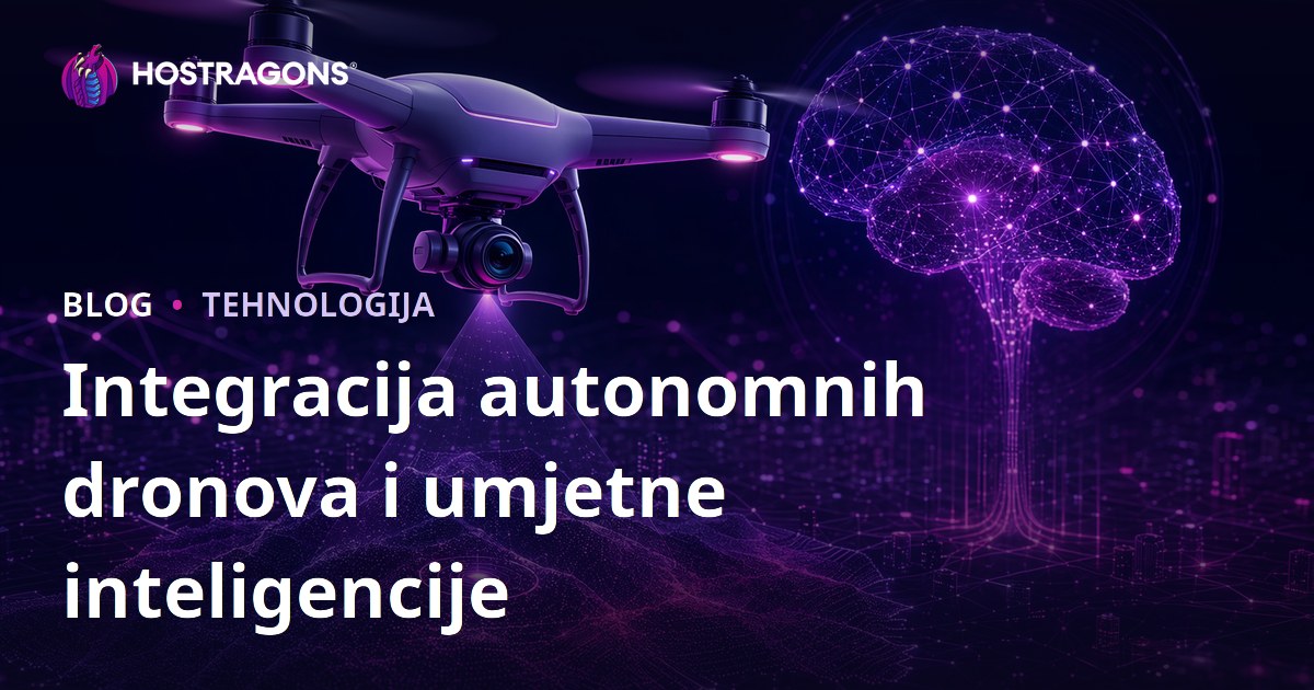 Integracija autonomnih dronova i umjetne inteligencije