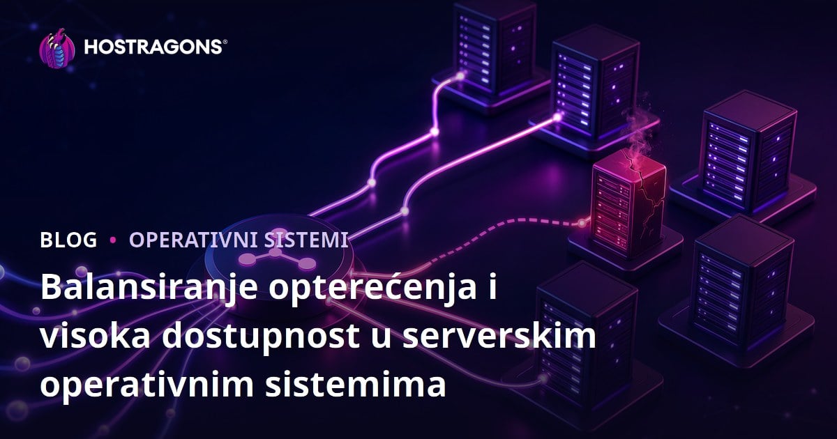 Balansiranje opterećenja i visoka dostupnost u serverskim operativnim sistemima