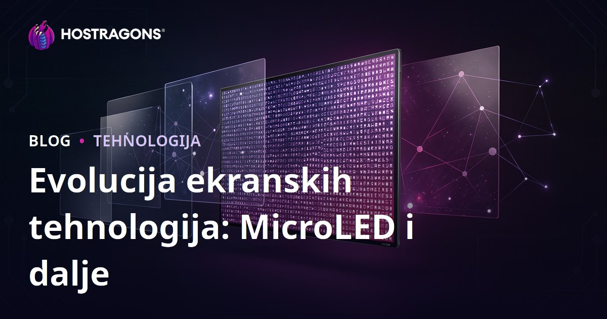 Evolucija ekranskih tehnologija: MicroLED i dalje
