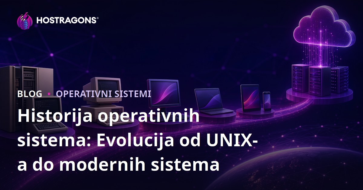 Historija operativnih sistema: Evolucija od UNIX-a do modernih sistema