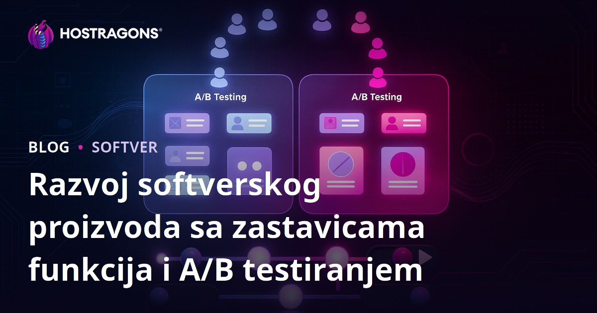 Razvoj softverskog proizvoda sa zastavicama funkcija i A/B testiranjem