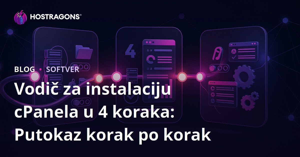 Vodič za instalaciju cPanela u 4 koraka: Putokaz korak po korak