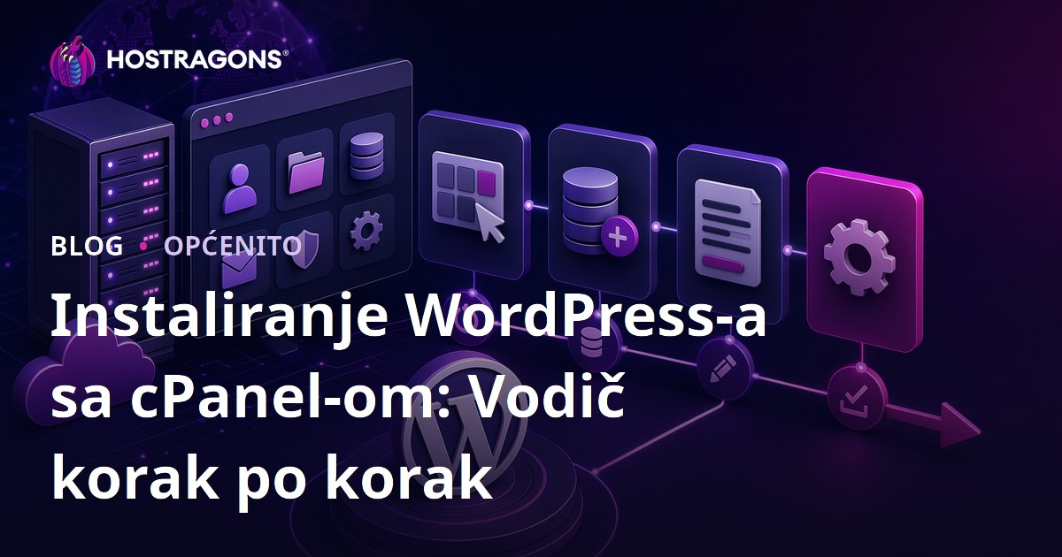 Instaliranje WordPress-a sa cPanel-om: Vodič korak po korak
