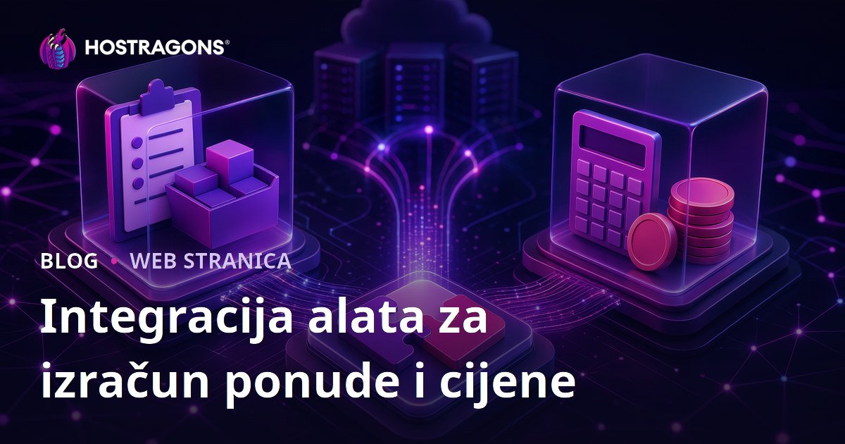 Integracija alata za izračun ponude i cijene