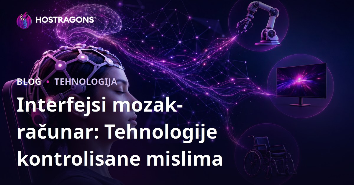 Interfejsi mozak-računar: Tehnologije kontrolisane mislima