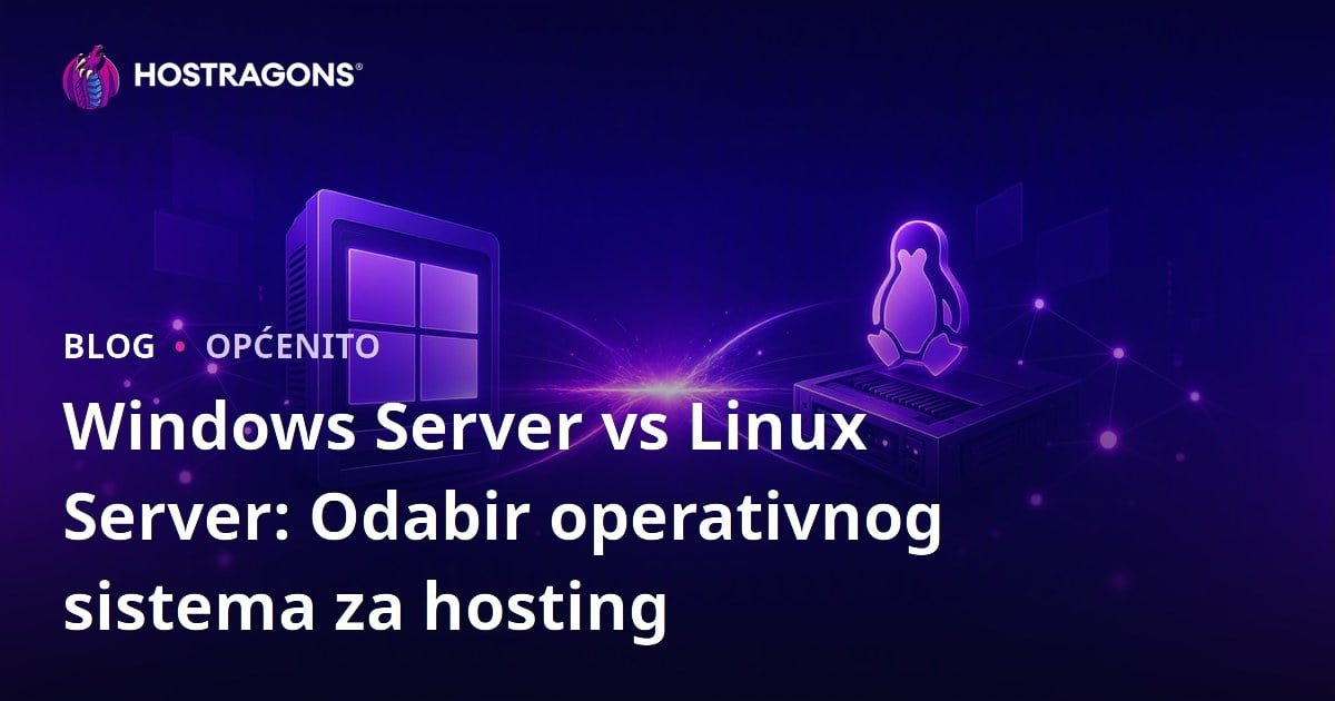 Windows Server vs Linux Server: Odabir operativnog sistema za hosting