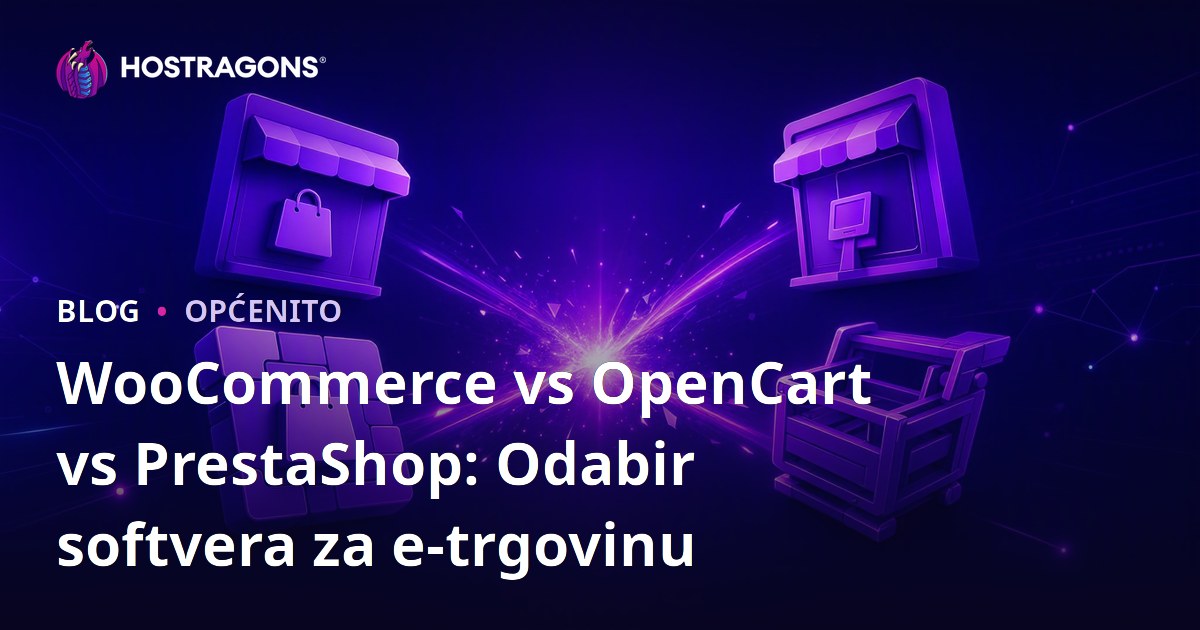 WooCommerce vs OpenCart vs PrestaShop: Odabir softvera za e-trgovinu