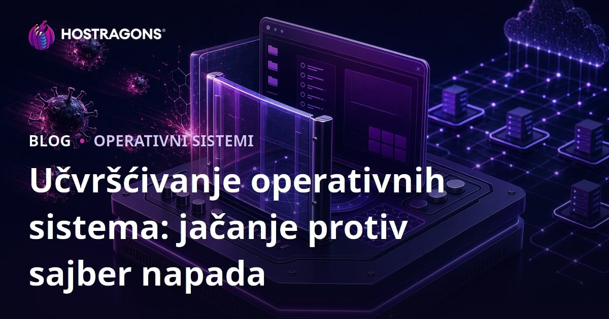 Učvršćivanje operativnih sistema: jačanje protiv sajber napada