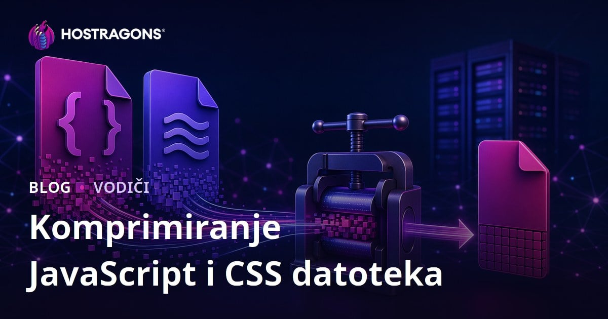 Kompresija JavaScript i CSS datoteka (Minify) – Potpuni vodič za brže učitavanje