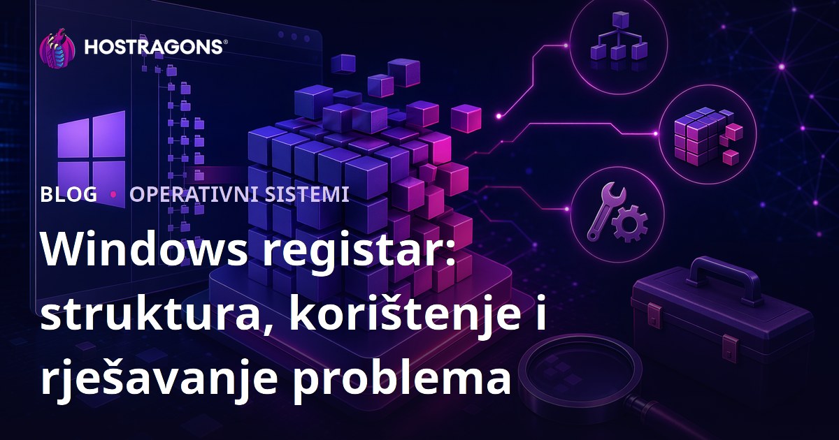 Windows registar: struktura, korištenje i rješavanje problema