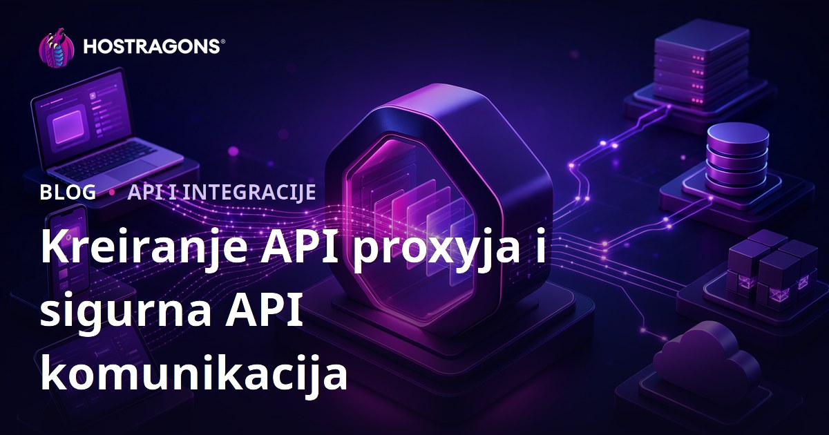 Kreiranje API proxyja i sigurna API komunikacija